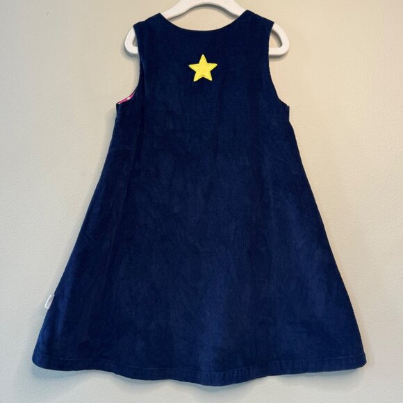 KORANGO Australia Unicorn Corduroy Pinafore Dress Set Girls 6 Pink Pointelle Top - Picture 15 of 15